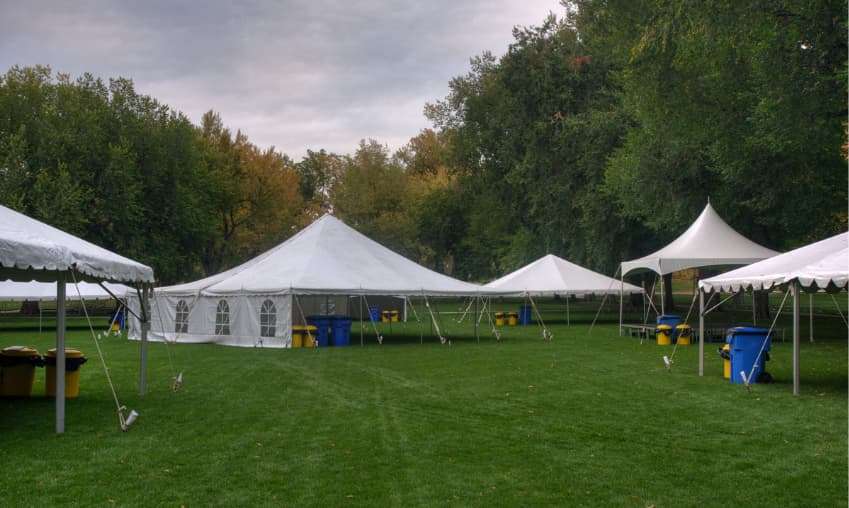 Accesorios para carpas plegables para mejorar tu evento